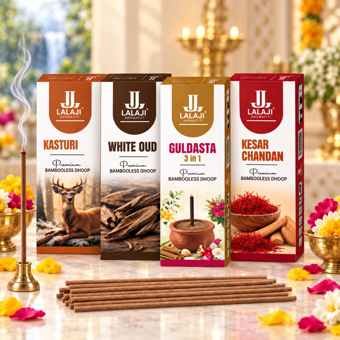 Lalaji Agarbatti Aromatics Bambooless Dhoop