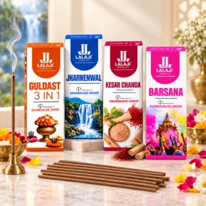 Lalaji Agarbatti Premium Bambooless Dhoop Sticks