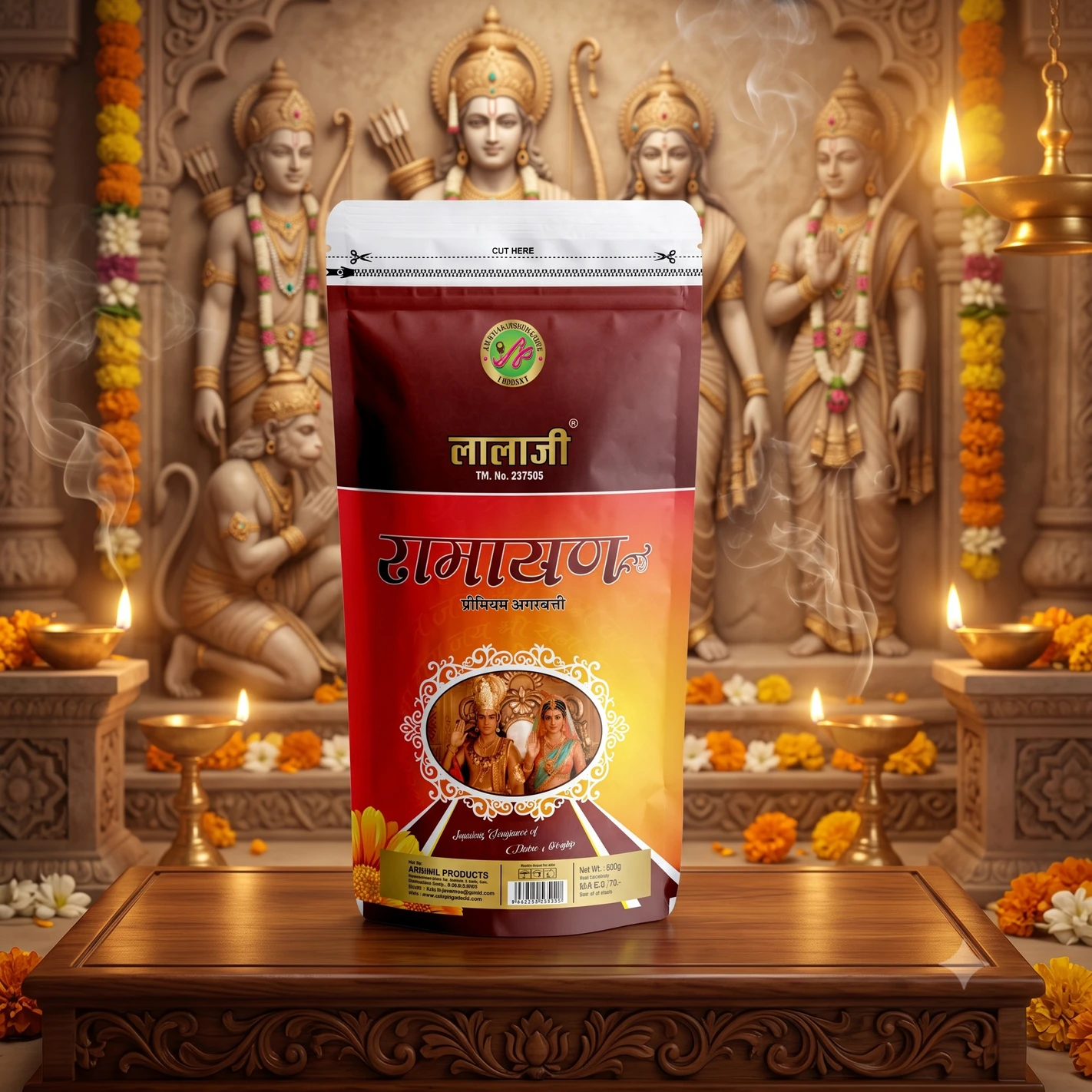 Lalaji Agarbatti Ramayan Premium Agarbatti Incense Sticks